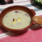 [レシピ] とろ～り優しいさつまいもと蓮根のスープ